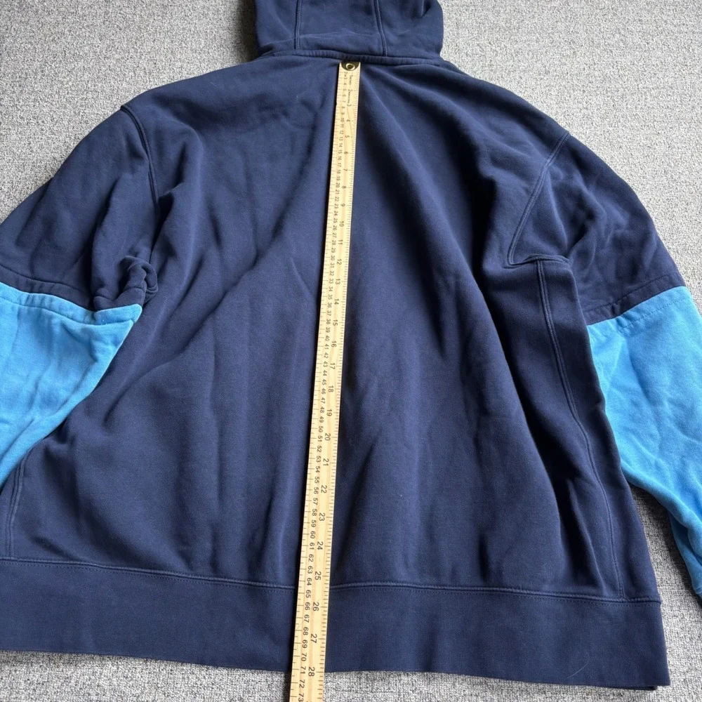 Tennessee Titans Nike Hoodie Mens XXL Navy Blue NFL Football Colorblock Pullover